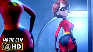 The Incredibles  Elastigirl transforms into Parachute [upl. by Drwde]