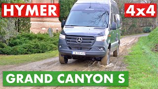 HYMER Grand Canyon S 4x4 un formidable voyageur sur Mercedes Sprinter [upl. by Kipton818]