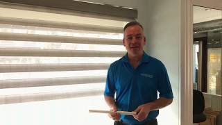 DIY Tutorial  replacing battery pack on motorized Hunter Douglas shades [upl. by Branch992]