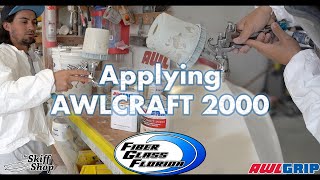 Painting with Awlgrip awlcraft 2000  DIY [upl. by Itsuj]