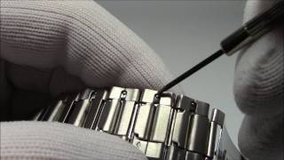 How to Size a Folded Link Bracelet  Watch and Learn 16 [upl. by Nelyk325]