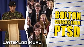 Bolton Smilie Suffers from PTSD MidAssembly  Waterloo Road [upl. by Noyerb]