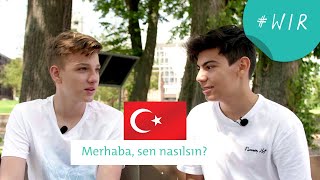 Türkisch lernen Die wichtigsten Sätze  WIR  Freundschaft grenzenlos [upl. by Marcille]