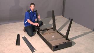 How To Assemble Foosball Table 48quot [upl. by Lenno994]