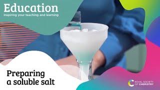 Preparing a soluble salt  14–16 Practicals [upl. by Rennug]