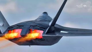 Extremely Powerful F22 Raptor Shows Its Crazy Ability [upl. by Nuzzi]