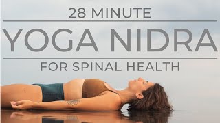 Yoga Nidra for Spinal Health amp Calming the Nervous System [upl. by Drew57]