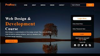 How To Create A Website using HTML amp CSS  StepbyStep Tutorial [upl. by Ydnamron871]