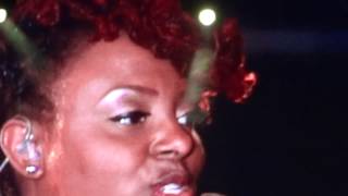 Ledisi Scatting Like It Aint Nobodys Business Footage from Jazz In The Gardens [upl. by Balcer]