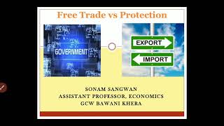 Free Trade vs Protection [upl. by Iseabal447]