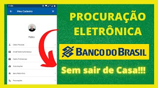 Como Cadastrar Procuração Eletrônica no App Banco do Brasil  Android [upl. by Lumbye]