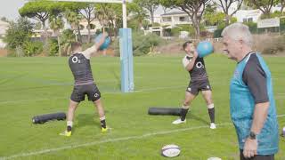 O2 Inside Line scrum half drills [upl. by Atsyrhc]