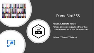 Power Automate Parse a Quote Encapsulated CSV with Commas in Data Columns [upl. by Las427]