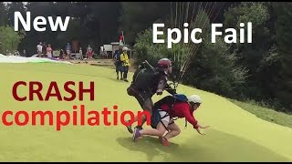 New Epic Crash compilation Fail paragliding [upl. by Walther]