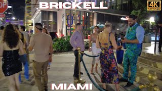 Walking Brickell Miami 4K [upl. by Namielus]