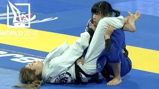 Mayssa Bastos VS Rikako Yuasa  World Championship 2019 [upl. by Esyla]