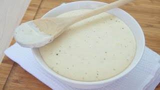 How to Make Bechamel Sauce  Easy Homemade Bechamel White Sauce Recipe [upl. by Eimorej601]