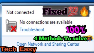 How to solve troubleshoot problem in windows 7  TechEasy [upl. by Waldon]