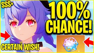 HOW TO GET GANYU WITH 100 CHANCE Genshin Ganyu Genshin Impact Ganyu Wish guide [upl. by Nalahs]