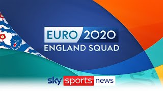 Gareth Southgate announces his England squad for Euro 2020 [upl. by Kenyon]