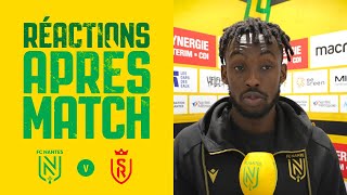 FC Nantes  Stade de Reims  la réaction des joueurs [upl. by Aninotna]