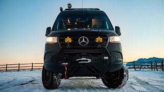 FULL VAN TOUR  Mercedes Sprinter 170 Extended 4x4 [upl. by Margalit869]