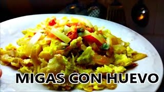 Easy Migas Con Huevo [upl. by Oniram]