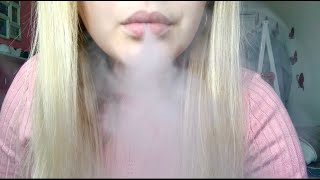 Lass uns quatschen 💕  whisper tapping vaping visual asmr German [upl. by Lais566]