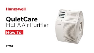 Honeywell HEPA Air Purifier 17000  How to Change FIlter [upl. by Anneg]