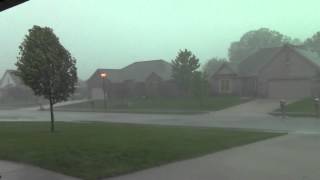 Severe Thunderstorm  May 1 2012 [upl. by Dino]