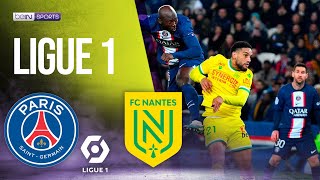 PSG vs Nantes  LIGUE 1 HIGHLIGHTS  03042023  beIN SPORTS USA [upl. by Eirrol]