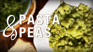 Pasta amp Peas Classic Italian Recipe  The Pasta Queen [upl. by Hadwyn]