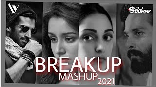 Breakup Mashup 2021  Dj Sourav X Yash Visual  Breakup [upl. by Ellenor]