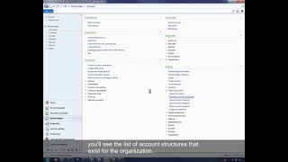 AX 2012 Financial Dimensions And Account Structures [upl. by Alesi]