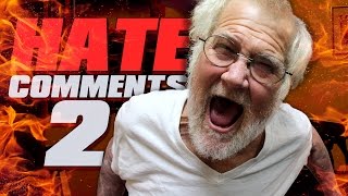 ANGRY GRANDPA READS HATE COMMENTS 2 [upl. by Ainoyek]