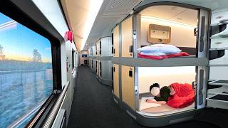 12 Hours on World’s First Capsule Hotel Sleeper Train  🇦🇹Austria🇩🇪Germany [upl. by Hallimaj]