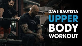 Dave Bautista Full Upper Body Workout [upl. by Hamas]