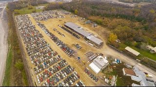 CANADAs LARGEST junkyard with Free auto parts [upl. by Arun]