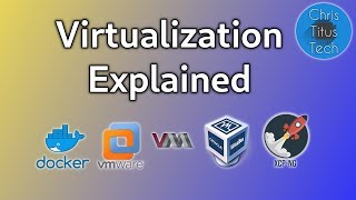 Virtualization Explained  Docker  VMware  QEMU  Virtualbox [upl. by Cordy]