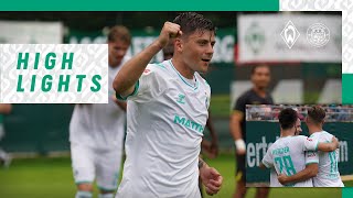 Ersten Härtetest bestanden  SV Werder Bremen  FC Toulouse 52  Testspiel Highlights [upl. by Ecirtaeb]