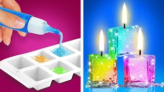 IDEAS MUY FÁCILES PARA HACER VELAS [upl. by Schuler]