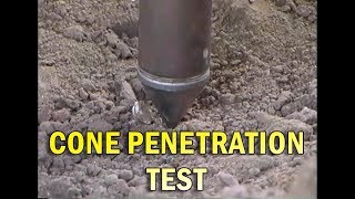 Cone Penetration Test2001 [upl. by Rubin208]