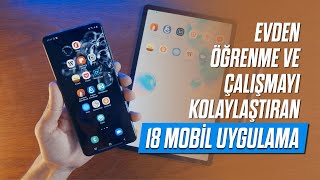 Evden öğrenme ve çalışmayı kolaylaştıran 18 uygulama [upl. by Lalad944]