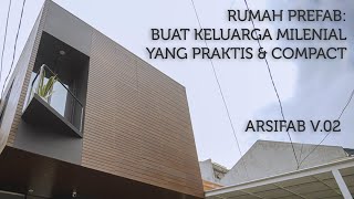 HOUSE TOUR Rumah Prefab Setelah 1 Tahun Dihuni [upl. by Croft643]