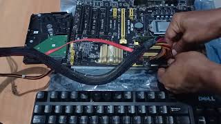 Test mobo ASUSB85 PLUS [upl. by Leinnad]