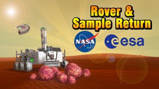 KSP Sending a Rover to Duna amp then ANOTHER one to recover it [upl. by Airom]