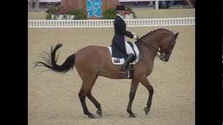 London 2012 Dressage V 2 Piaffe and Passage [upl. by Talanta514]