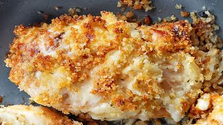 Longhorn Parmesan Crusted Chicken  Copycat Longhorn Steakhouse [upl. by Tse]