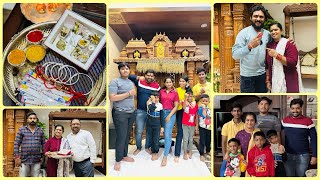 Raksha Bandhan Celebration at our Home🏡SPURTHI VLOGS [upl. by Adas504]