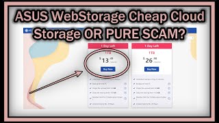 ASUS WebStorage  Cheap Cloud Storage OR PURE SCAM FULL REVIEW [upl. by Zacarias]